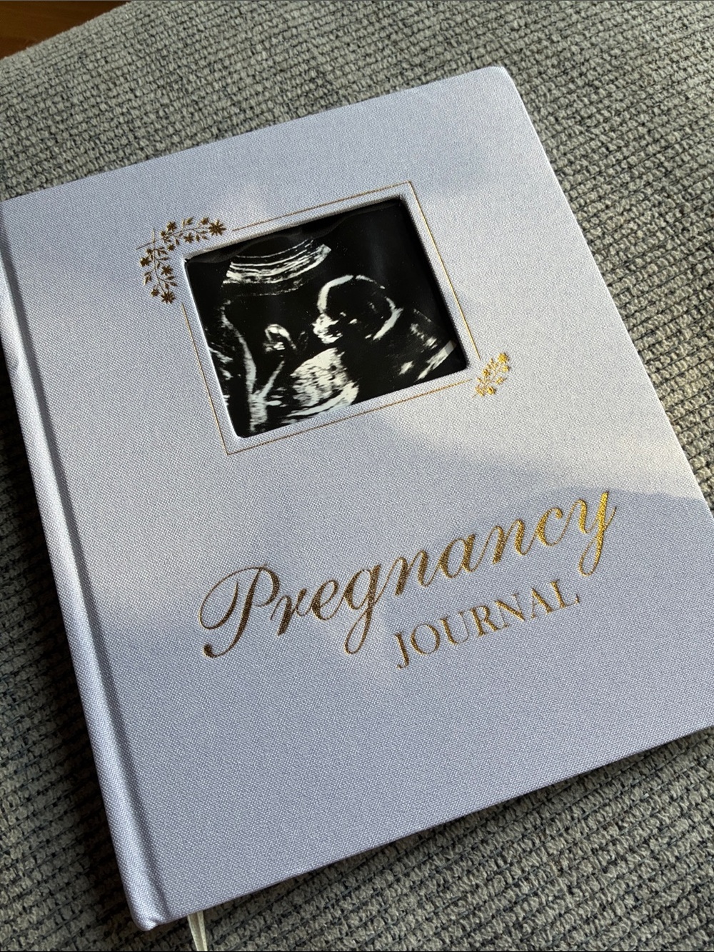 Pregnancy Journal Hardcover in Light Lavender NEW Open Box